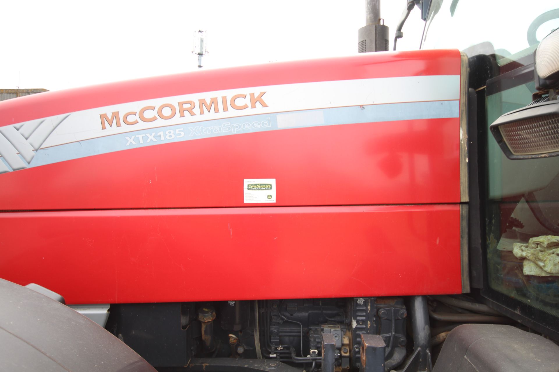 McCormick XTX 185 Xtraspeed 4WD tractor. Registration PN08 LHL. Date of first registration 17/04/ - Image 23 of 107