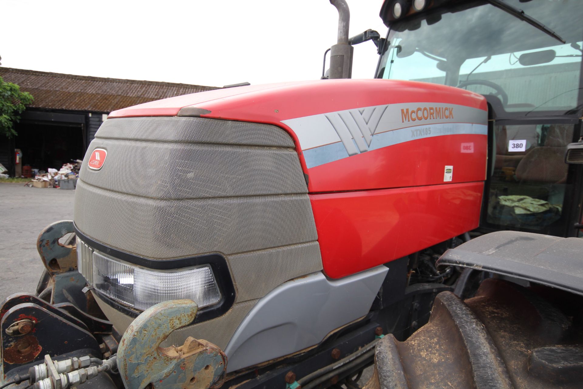 McCormick XTX 185 Xtraspeed 4WD tractor. Registration PN08 LHL. Date of first registration 17/04/ - Image 17 of 107
