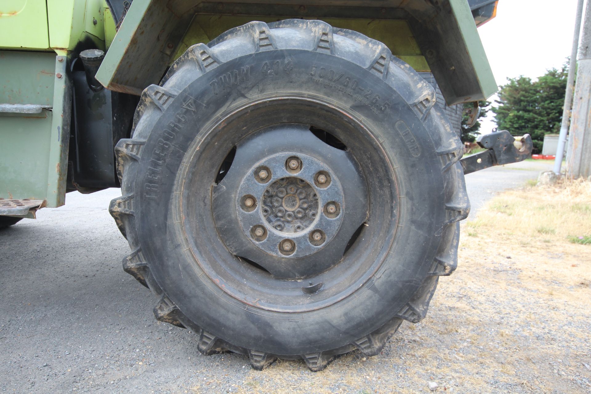 MB Trac 900 Turbo 4WD tractor. Registration A910 GDX. Date of first registration 24/05/1984. 5,514 - Image 47 of 124