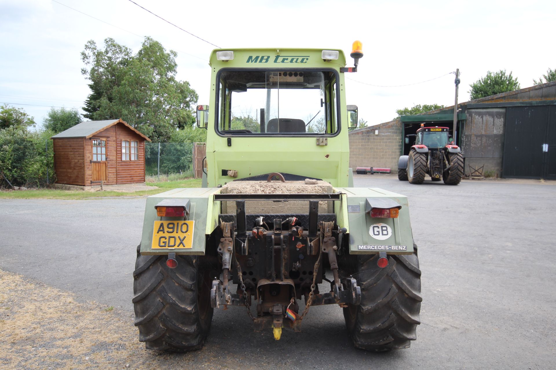 MB Trac 900 Turbo 4WD tractor. Registration A910 GDX. Date of first registration 24/05/1984. 5,514 - Image 6 of 124