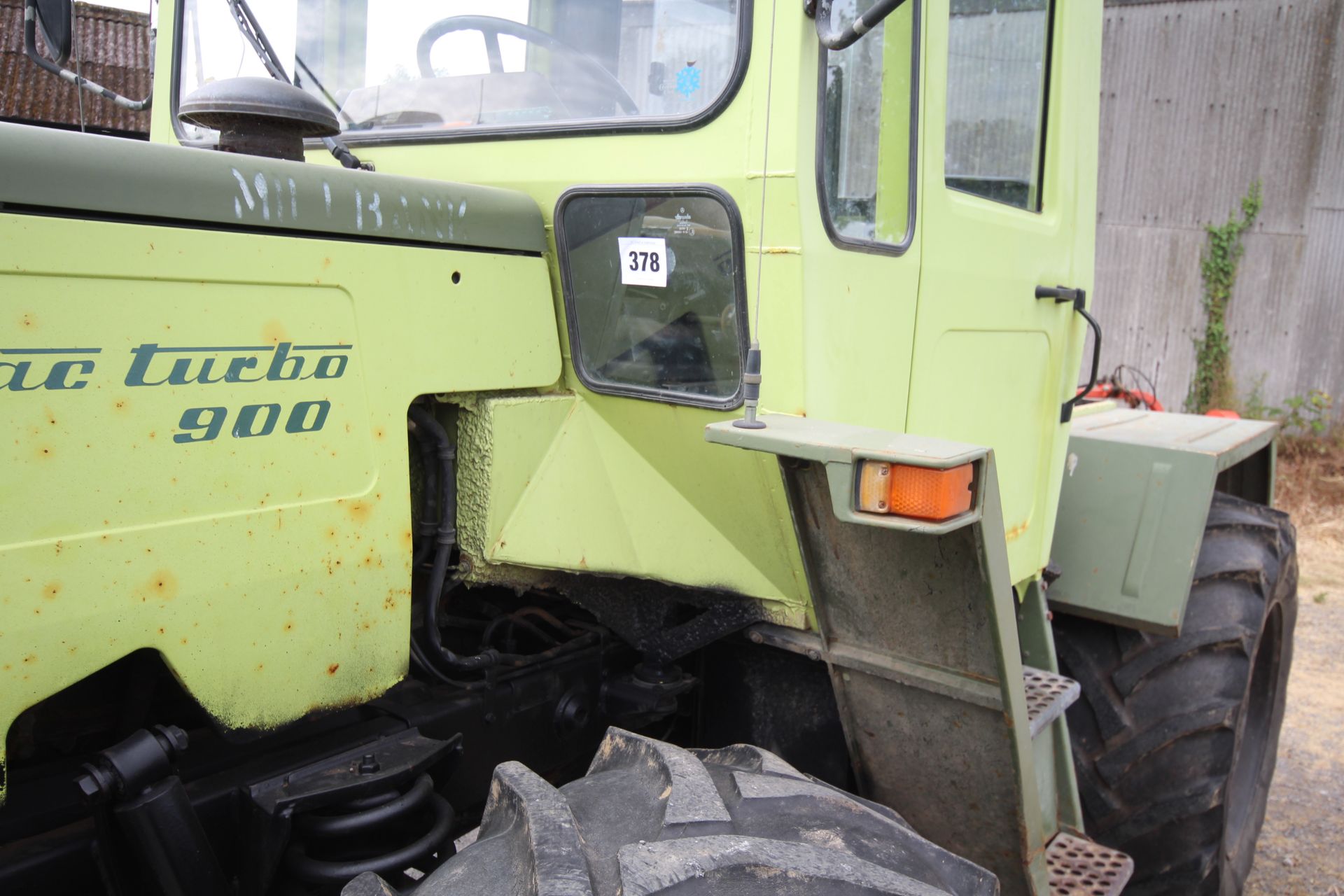 MB Trac 900 Turbo 4WD tractor. Registration A910 GDX. Date of first registration 24/05/1984. 5,514 - Image 55 of 124