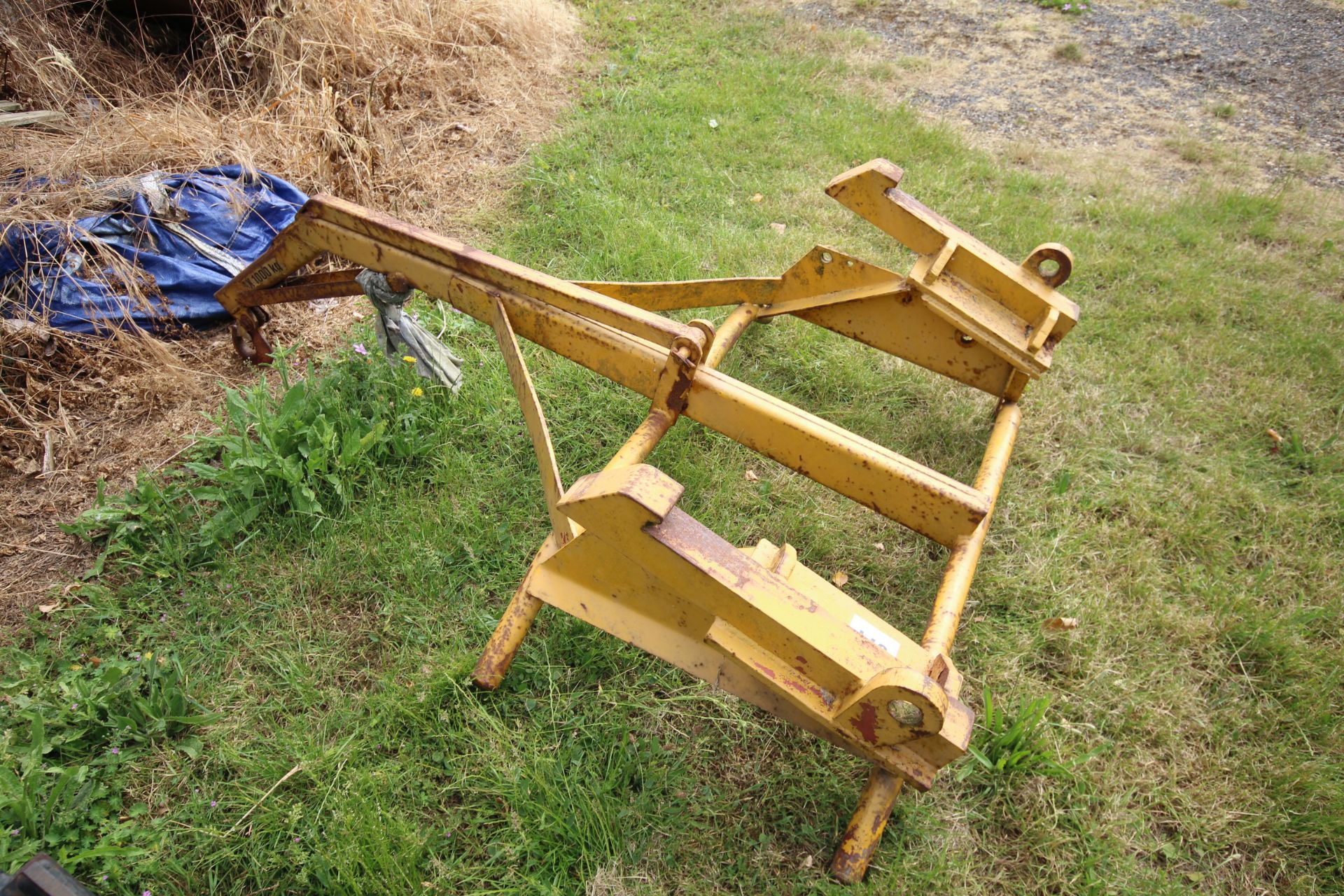 Farm made big bag lifter. Sanderson brackets. V - Image 8 of 9