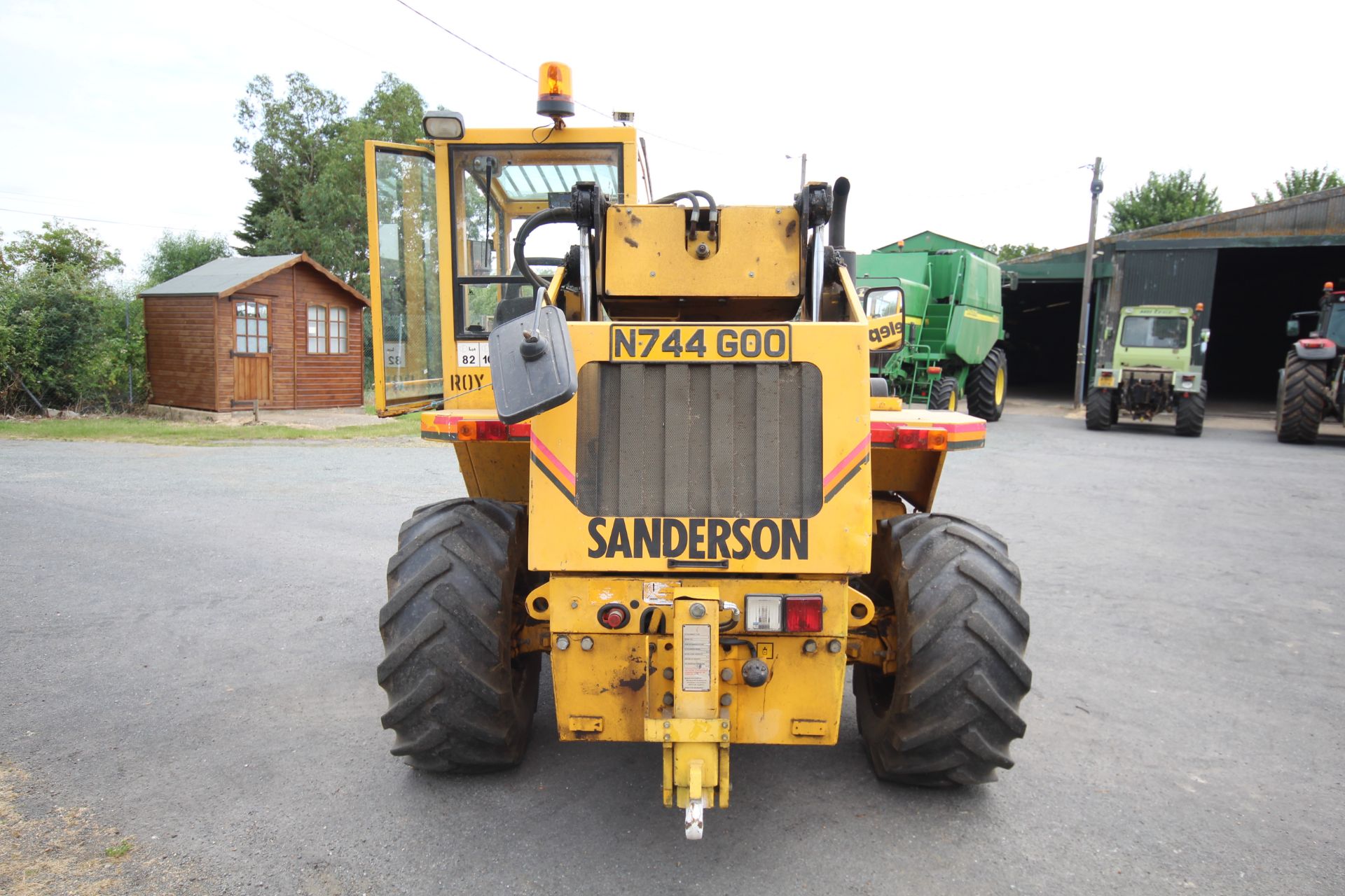 **UPDATED HOURS** Sanderson 624 Turbo 4WD Teleporter. Registration N744 GOO. Date of first - Image 6 of 90