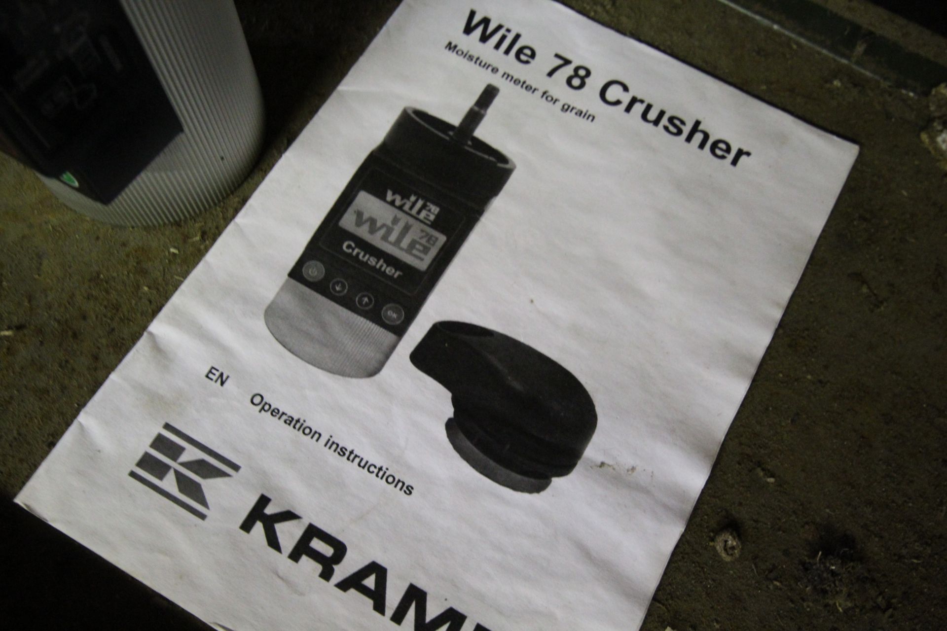 Wile 78 Crusher moisture meter. V - Image 3 of 3