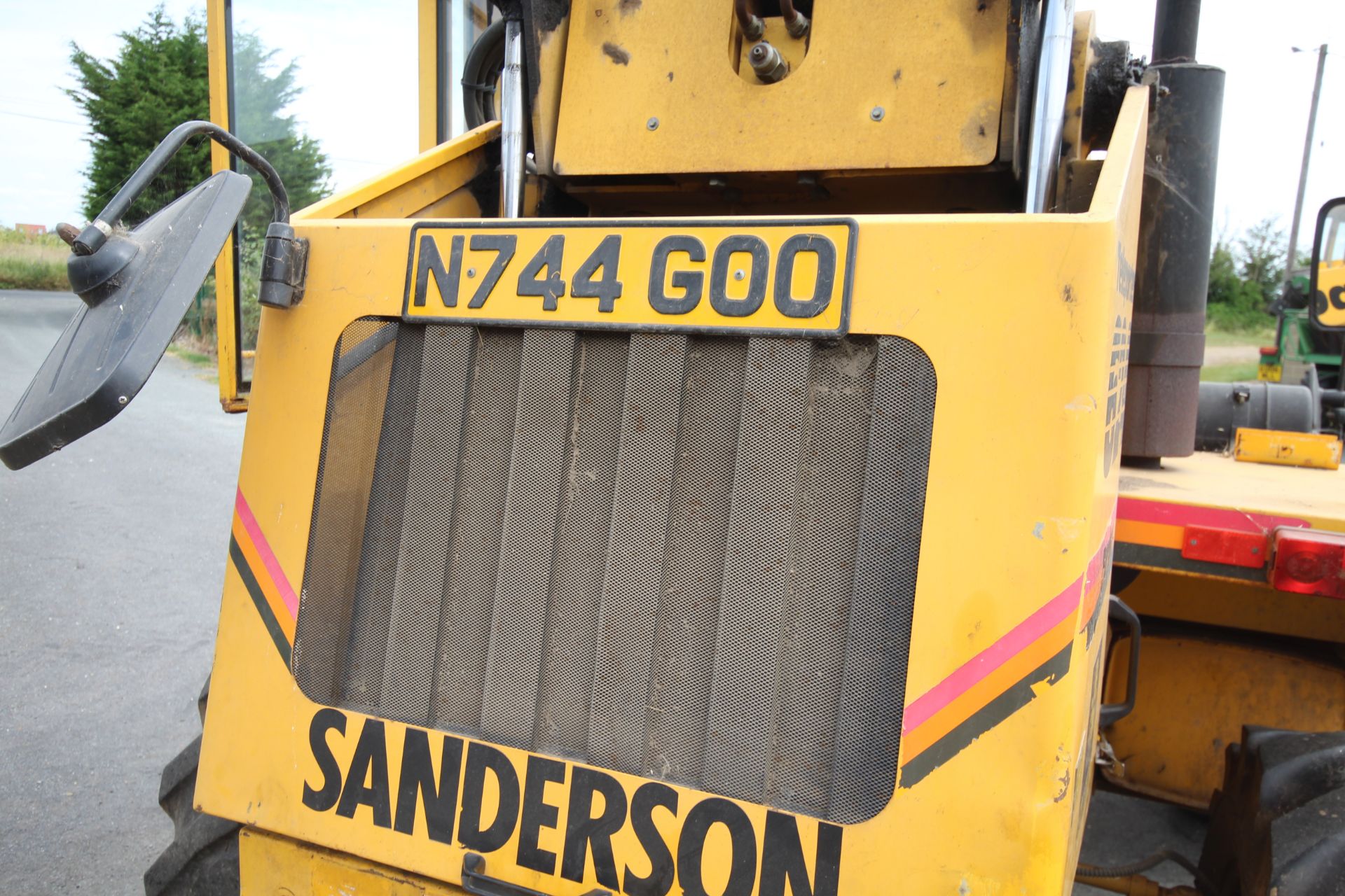 **UPDATED HOURS** Sanderson 624 Turbo 4WD Teleporter. Registration N744 GOO. Date of first - Image 37 of 90