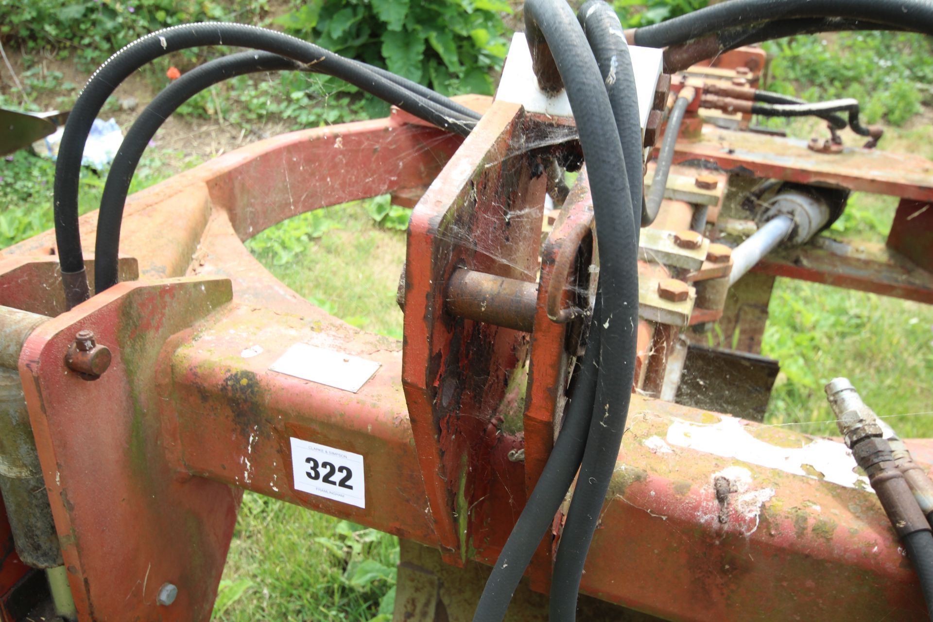 Opico 5F Square Plow. Owned from new. Manual held. V - Image 5 of 20