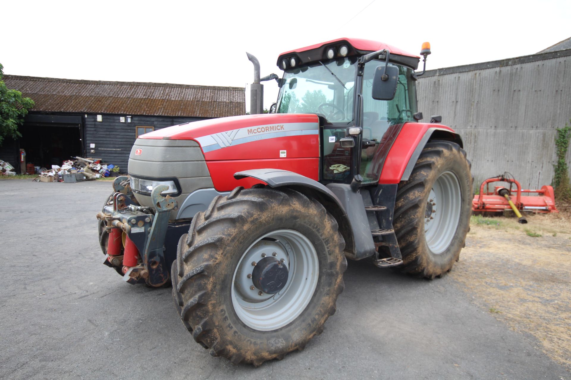 McCormick XTX 185 Xtraspeed 4WD tractor. Registration PN08 LHL. Date of first registration 17/04/ - Image 3 of 107