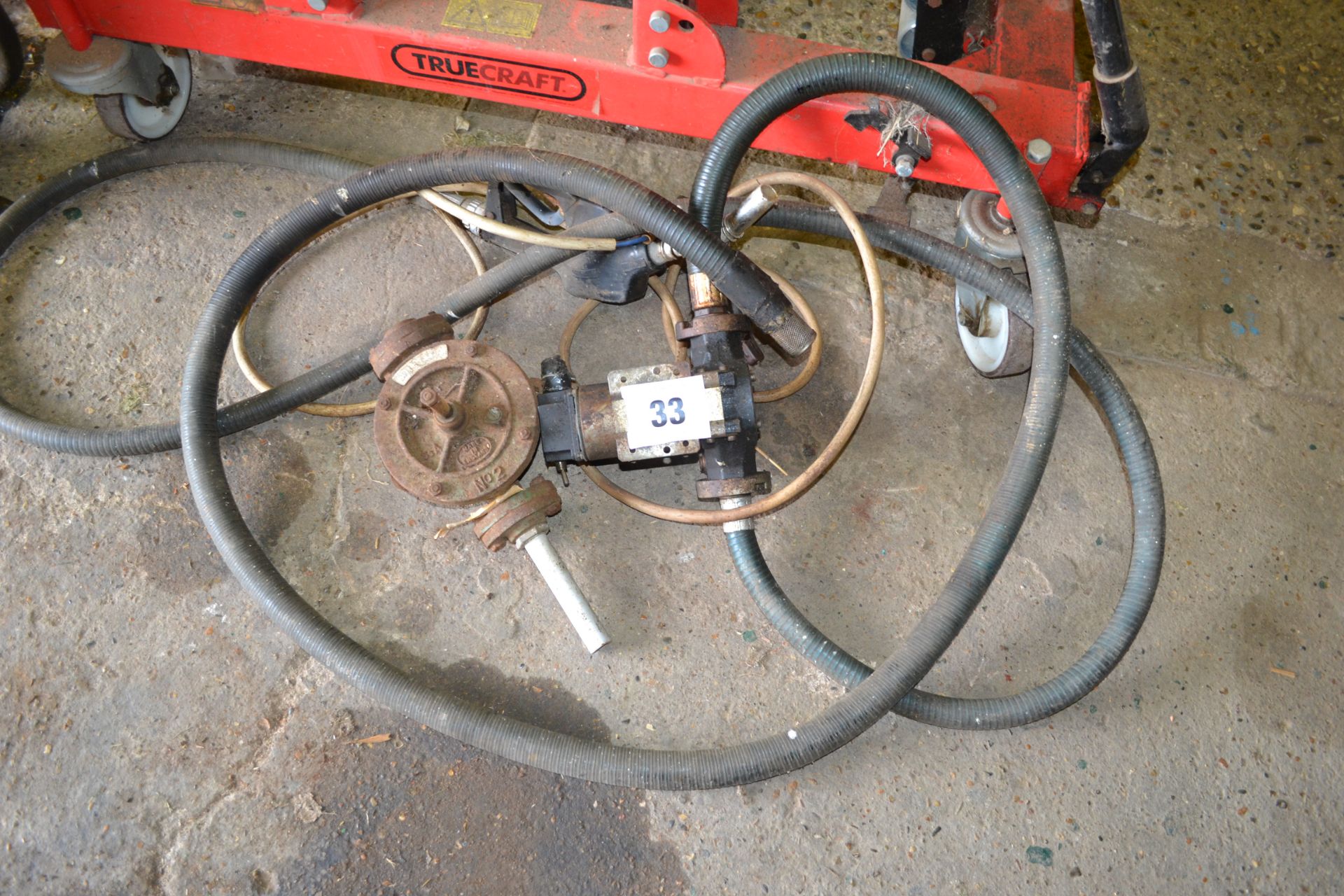 12v diesel pump and rotary pump. V