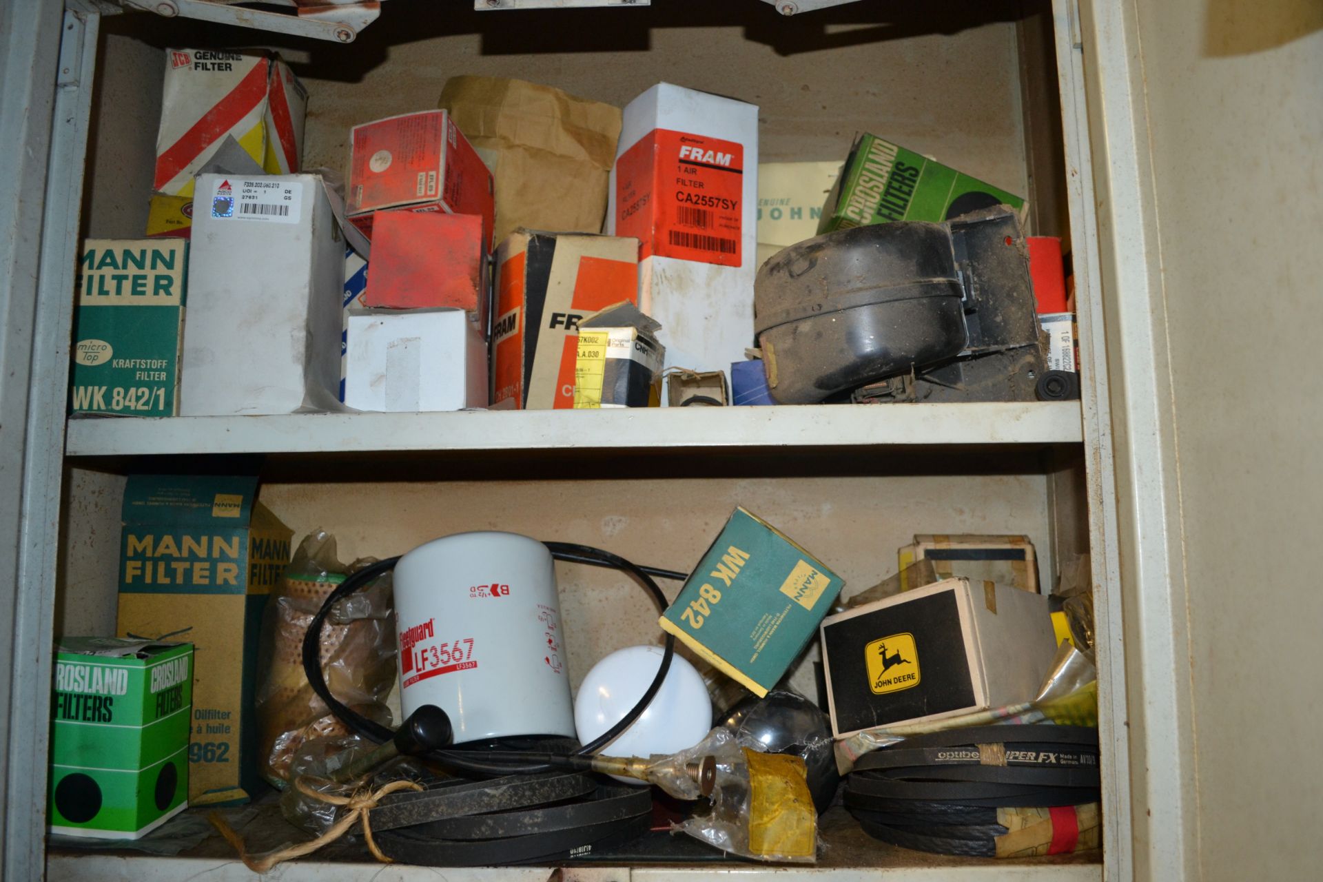 Metal storage cabinet with contents of various fil - Image 3 of 3