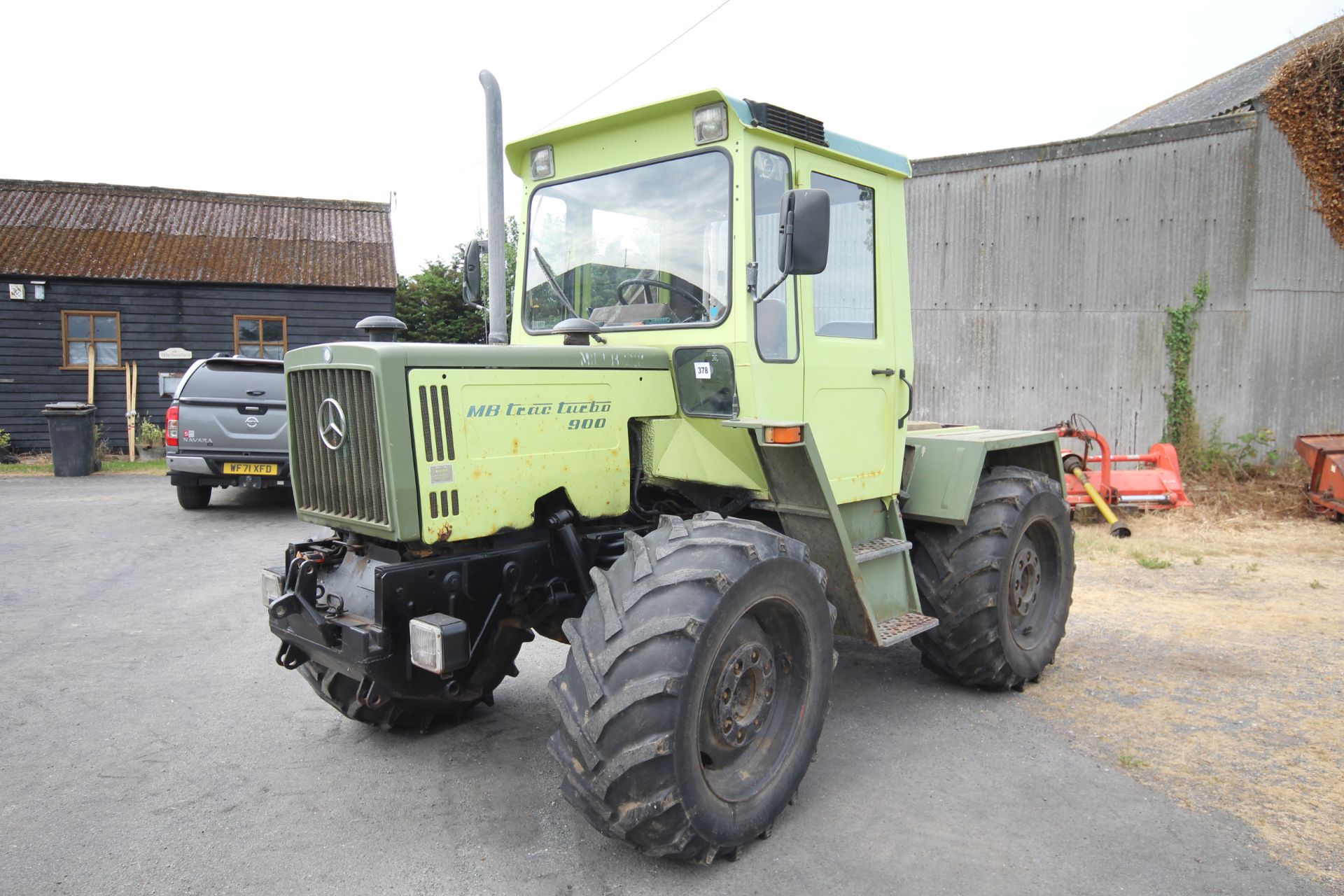 MB Trac 900 Turbo 4WD tractor. Registration A910 GDX. Date of first registration 24/05/1984. 5,514 - Image 3 of 124