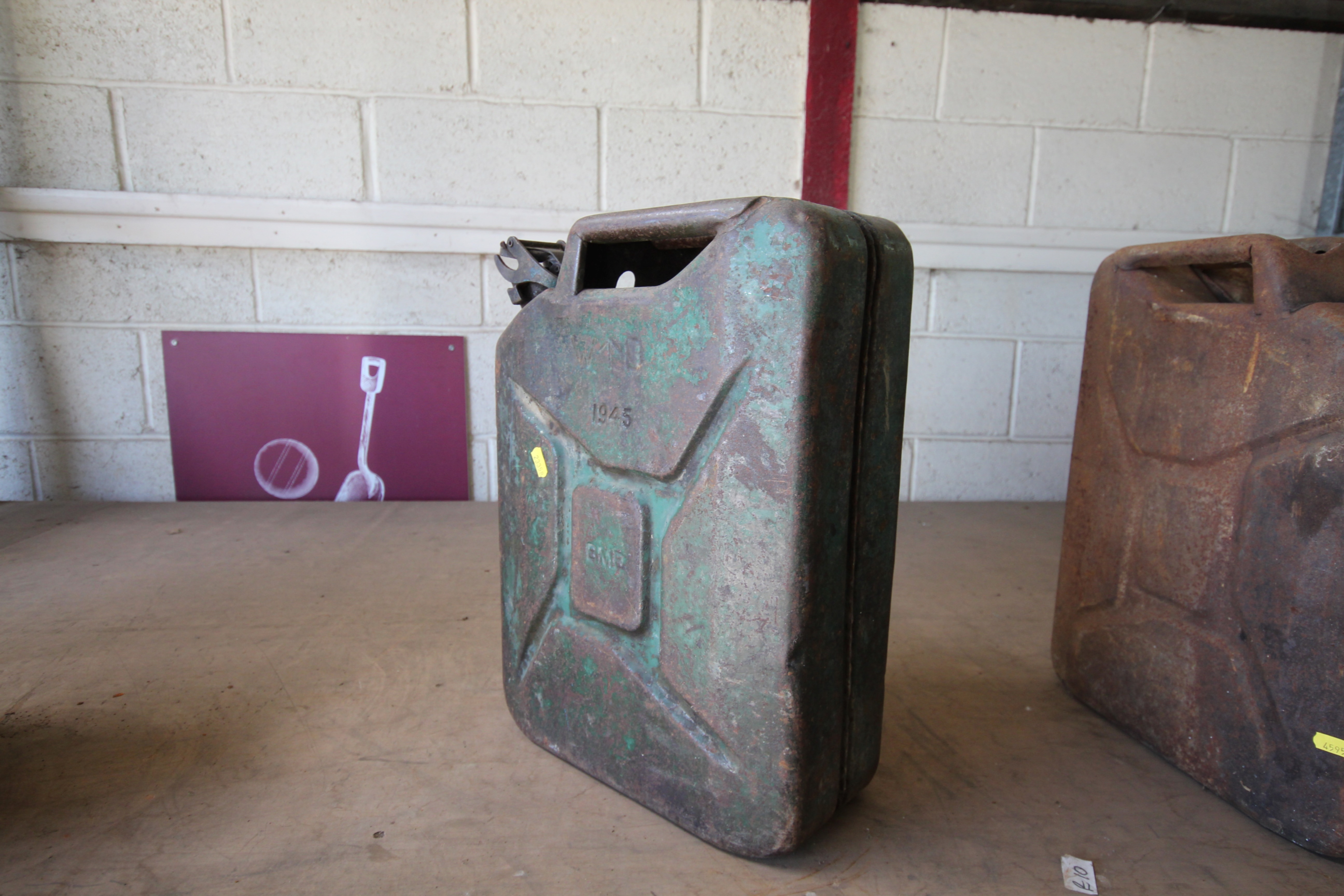 A War Dept. 1945 dated Jerry can - Image 2 of 4