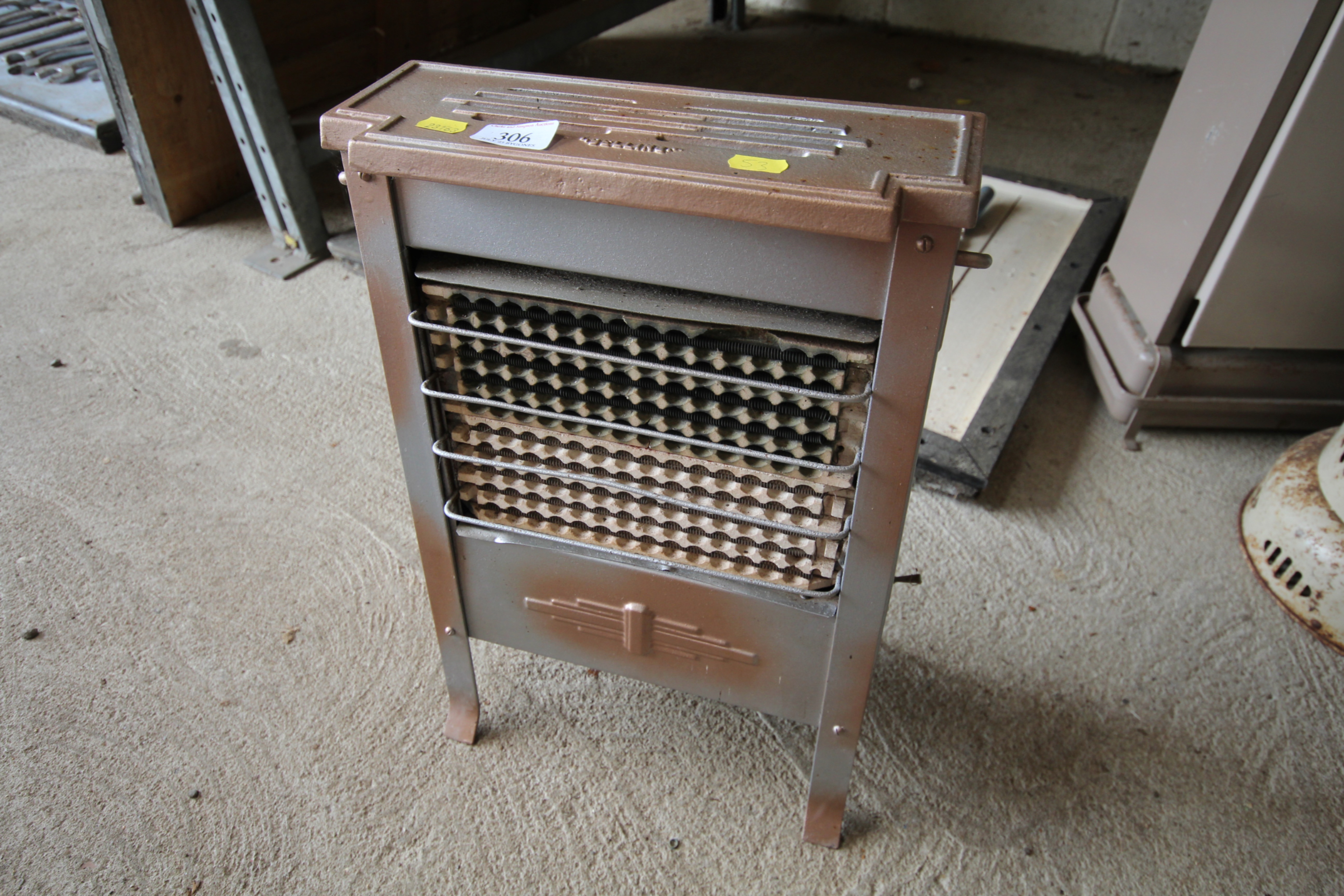 A Belling Art Deco electric fire - sold as a colle