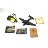 A quantity of WWII memorabilia for Flying Ace Flig