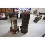 Two vintage paraffin fired anti-frost engine bay h