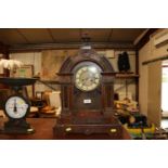 A 19th Century American type mantel clock