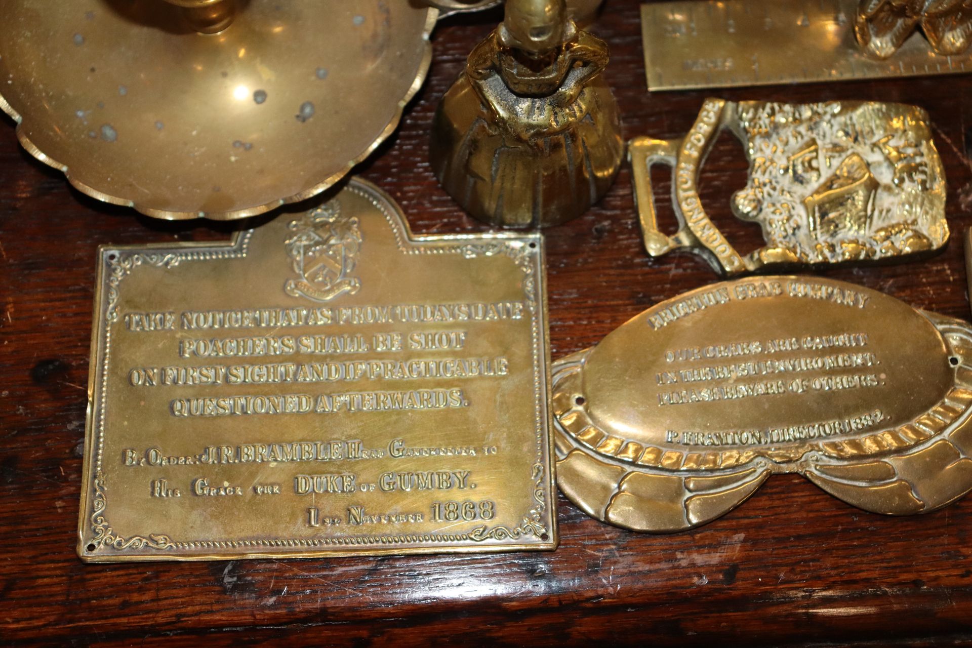 A collection of miscellaneous brass and copperware - Image 2 of 2