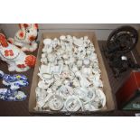 A large quantity of miscellaneous crested china so