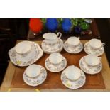 A Royal Standard bone china "Fancy Free" pattern t