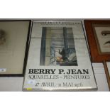 A Gallery Advertising print for Berry P. Jean