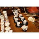 A Lord Nelson pottery coffee set