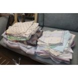 Two bundles of bed linen