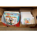 Two boxes of Disney Rhyming Reader and annuals