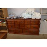 A multi drawer sideboard