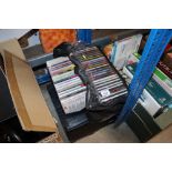 A collection of various CDs