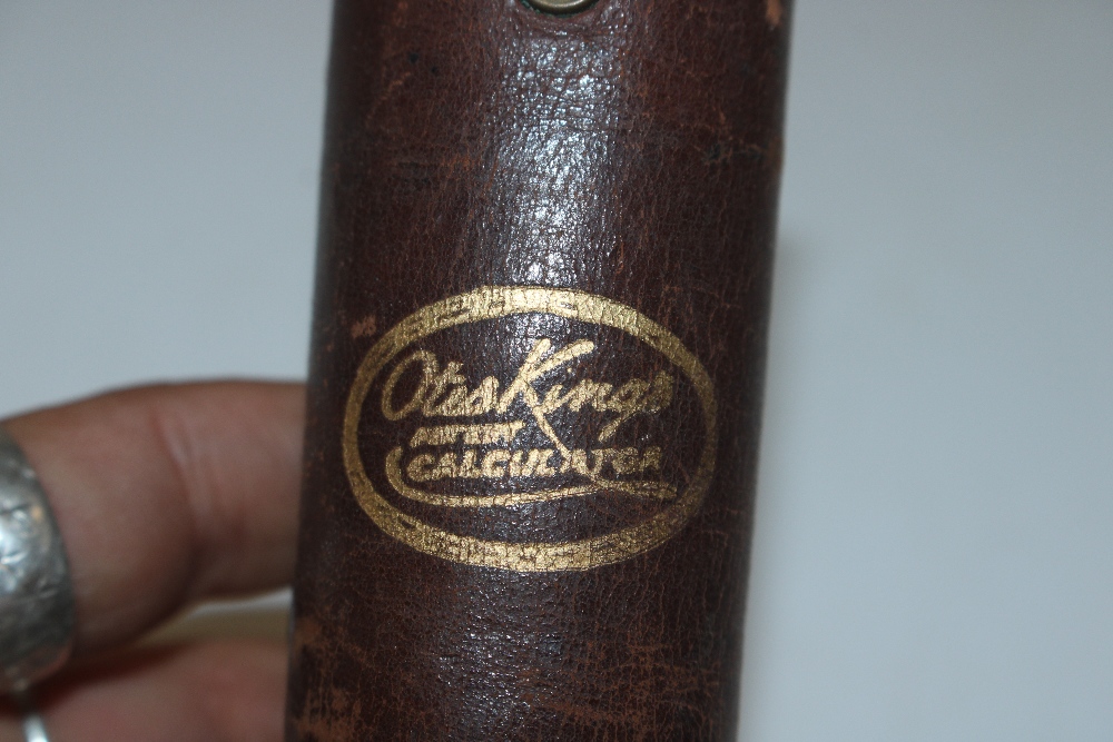 An Otis King cylindrical pocket calculator - Image 13 of 14