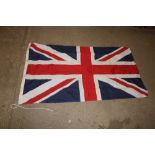 A British WWII dated military type flag, approx. 5