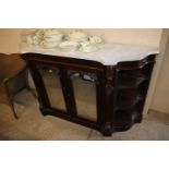 A Victorian rosewood chiffonier