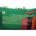 A British Commonwealth flag for Zambia, 8' x 12'