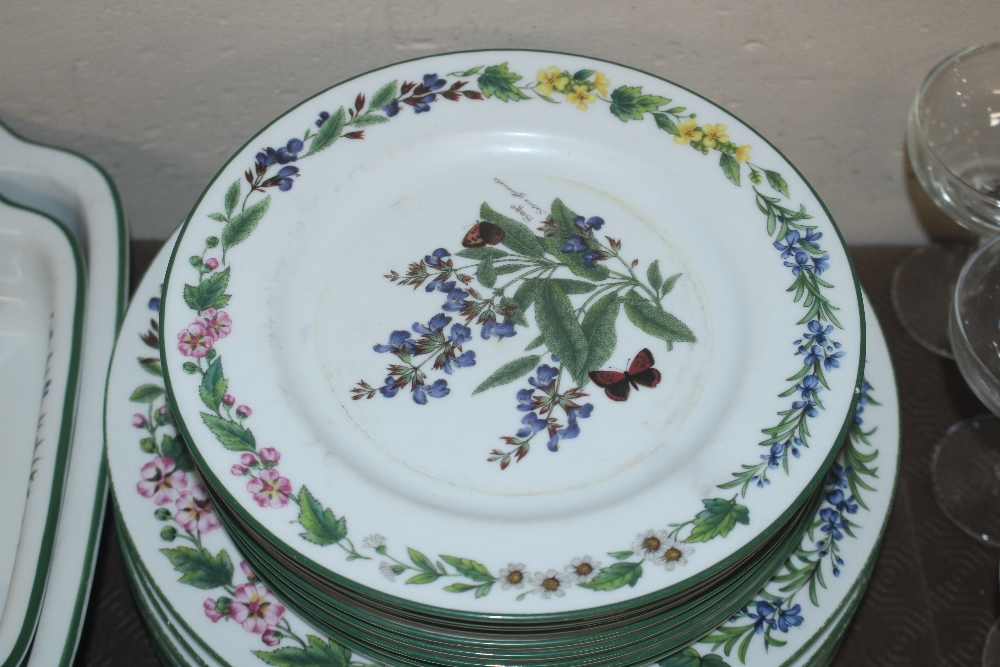 A Royal Worcester "Herbs" pattern part dinner serv - Bild 2 aus 4