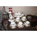 A collection of Royal Albert "Old Country Roses" t