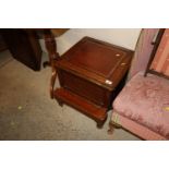 A Victorian step commode