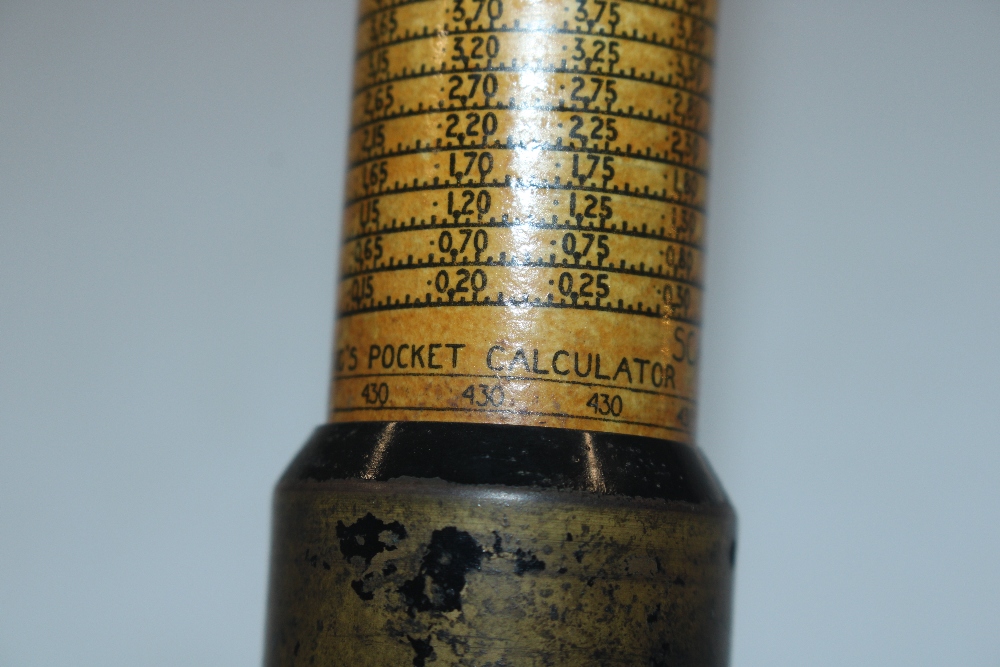 An Otis King cylindrical pocket calculator - Image 5 of 14