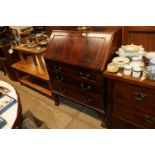 A mahogany bureau