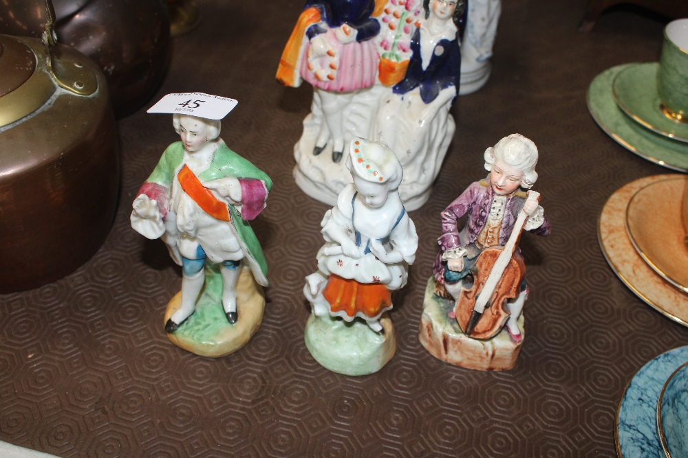 Six porcelain figurines and figure groups includin - Bild 2 aus 5