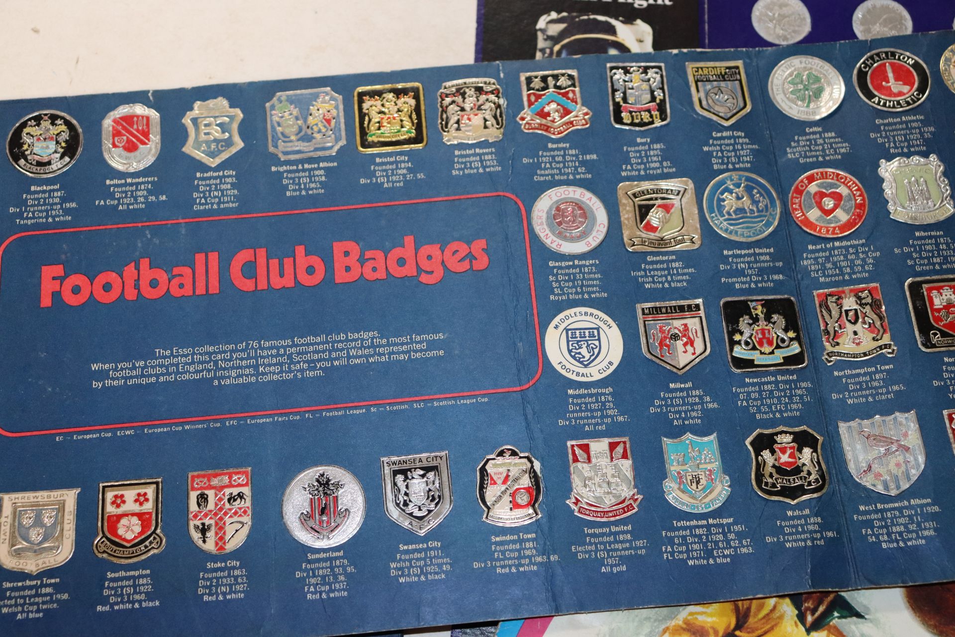 A quantity of collectors coins, Ipswich Town sticker album, World Cup 1974 soccer stars album etc - Image 11 of 12