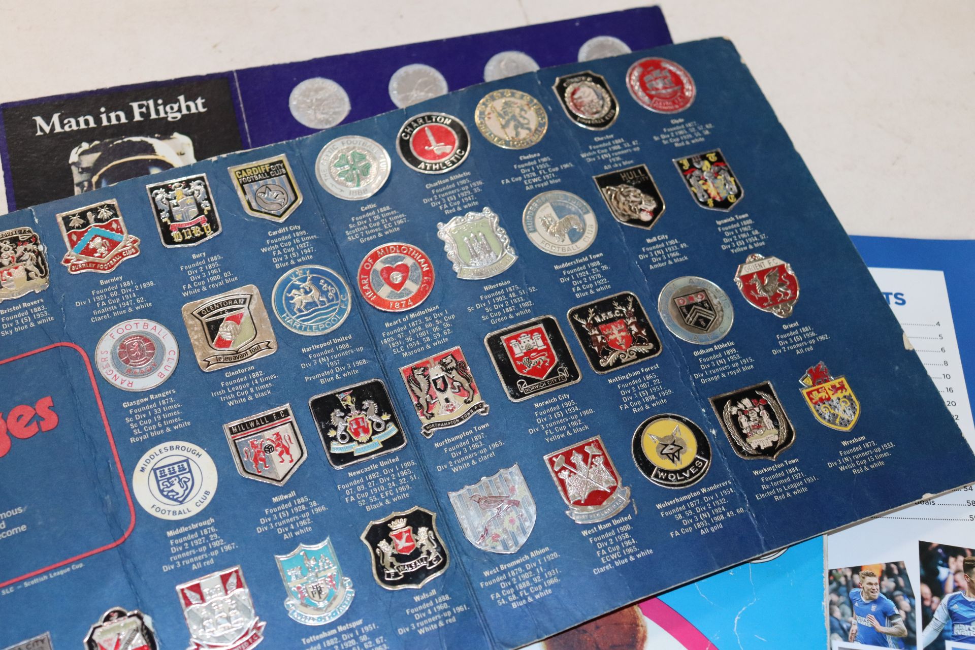 A quantity of collectors coins, Ipswich Town sticker album, World Cup 1974 soccer stars album etc - Image 12 of 12