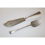 London 1866 fish servers, approx. 263gms