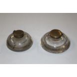 Two 19th Century inkwells
