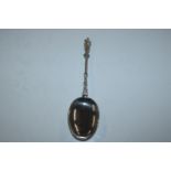 A large Victorian Apostle spoon by Martin Hall She