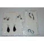 A quantity of silver and white metal jewellery