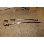 A French 1822 pattern Cavalry Troopers sword