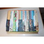 A box of Michael Morpurgo books