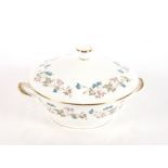 A Minton "Fragrance" pattern part dinner service