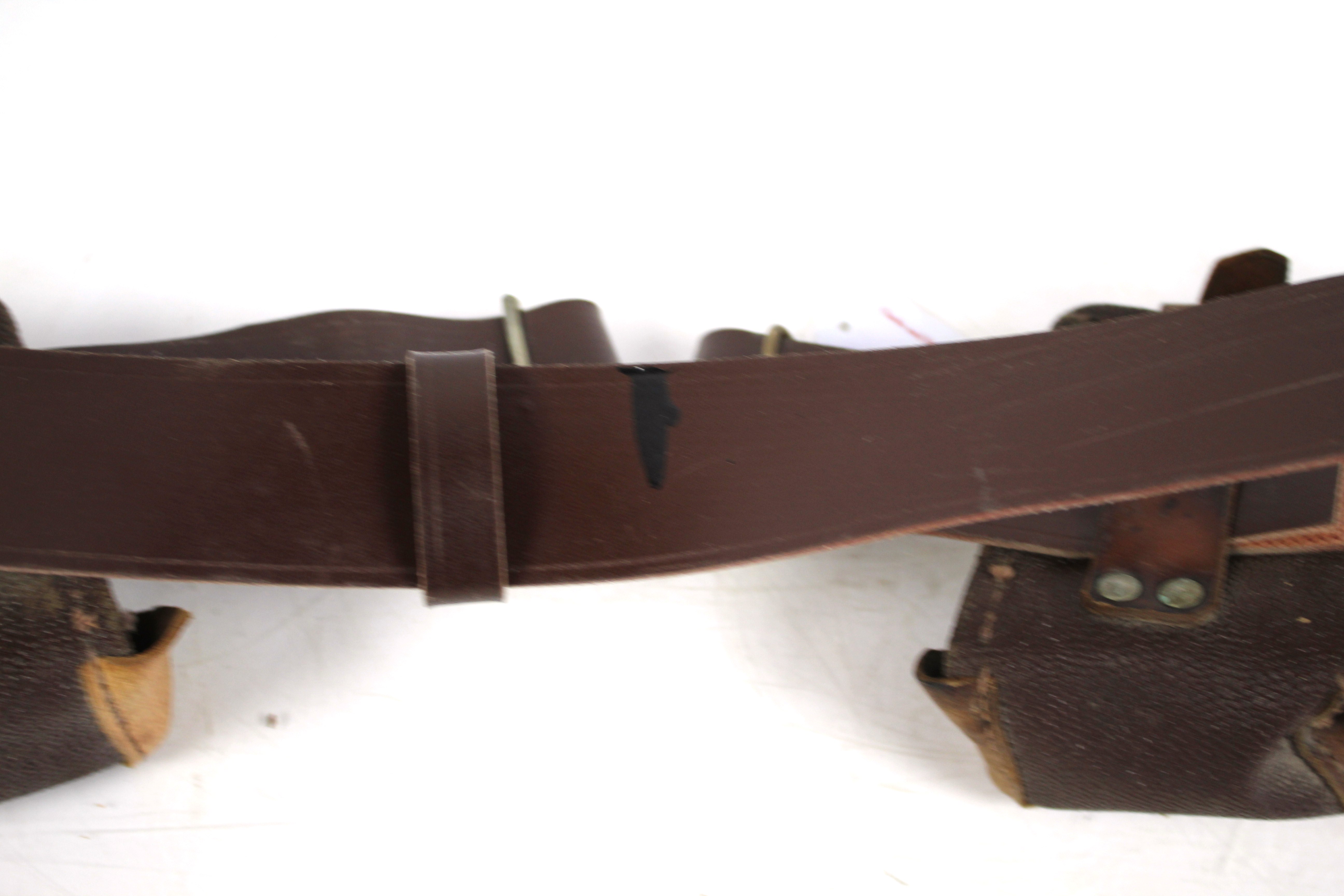 A post-war Russian belt with buckle and four ammo - Image 7 of 8