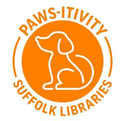 PAWS-itivity Library Labradors in support of Suffolk Libraries