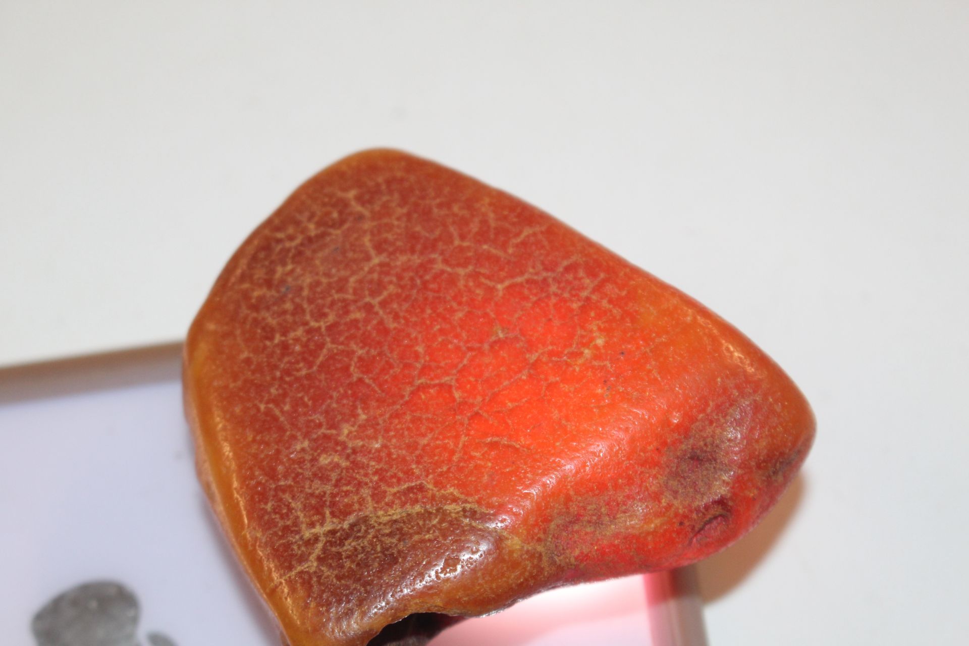 Three large pieces of raw amber, approx. 193gms - Image 5 of 9